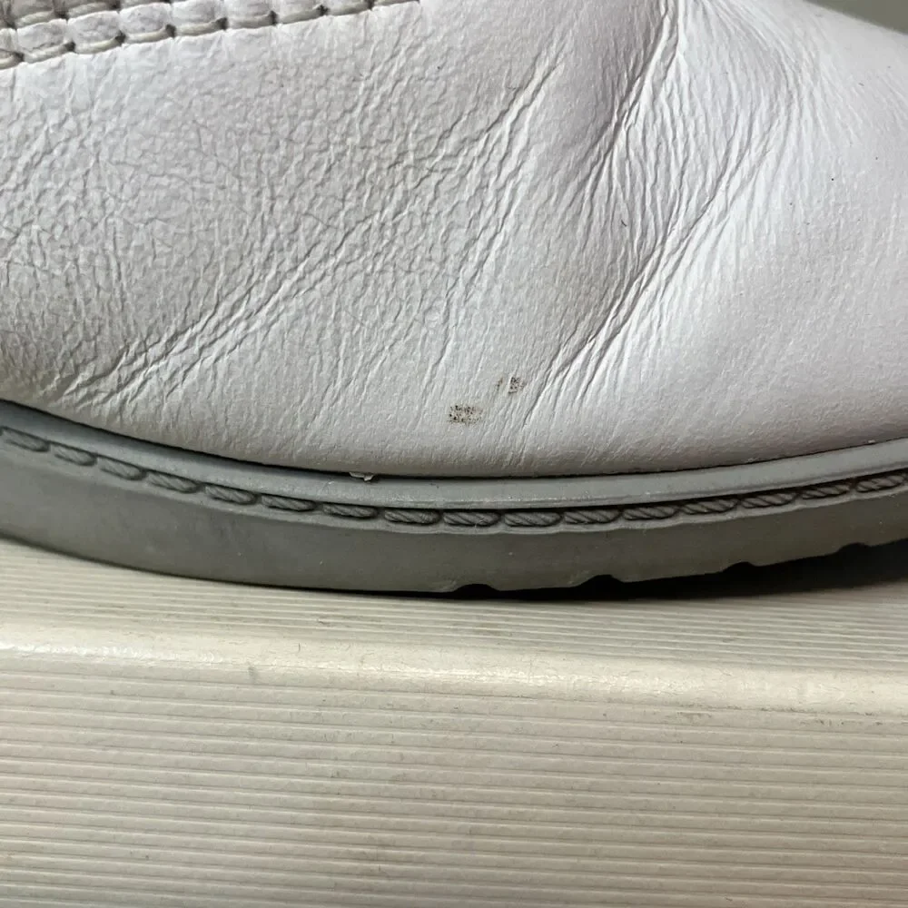 Easy Spirit Anti-Gravity IQ Motion Leather Shoes Women’s Size 7.5 White Comfy